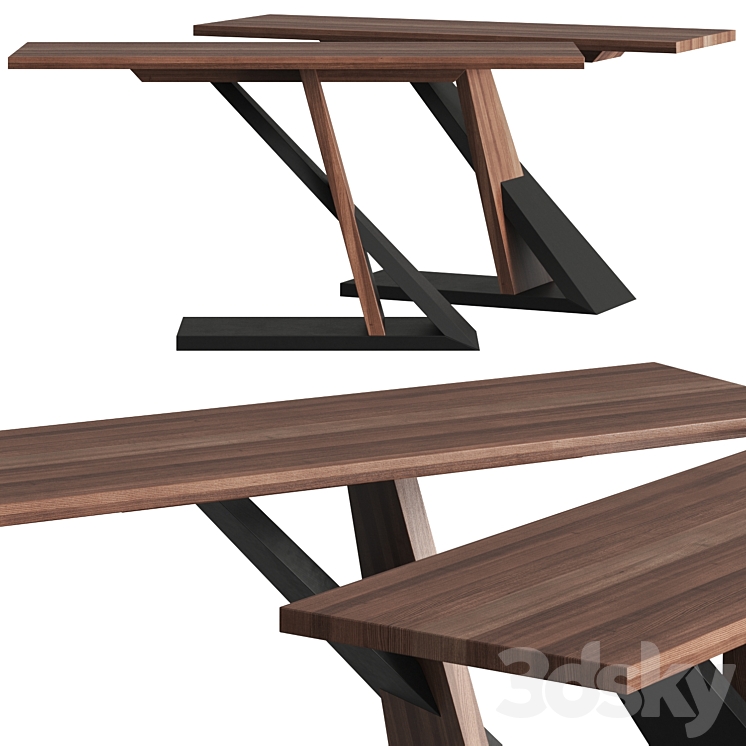 Italy Dream Design Java Console Table - Console - 3D model