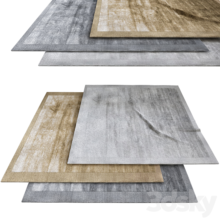 Frame poliform rug - Carpets - 3D model