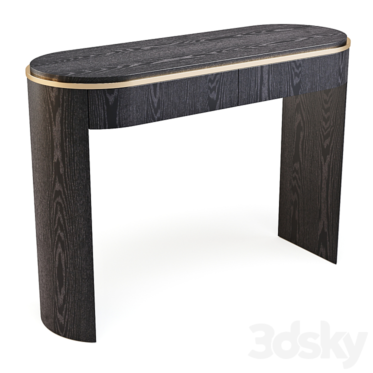 West Elm: Bower Step - Console Table - Console - 3D model