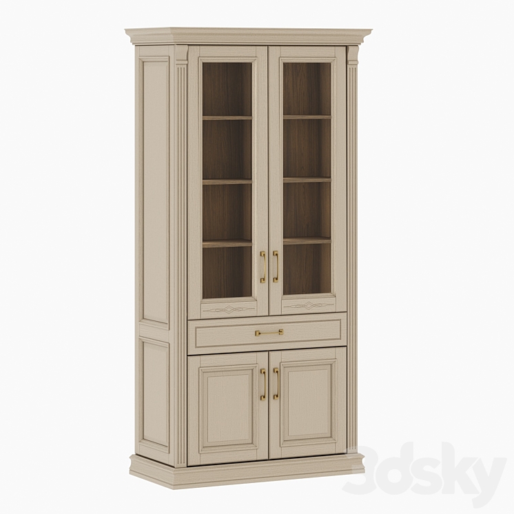 Two-door Showcase RIMAR with glass / 2021 - Wardrobe & Display cabinets ...
