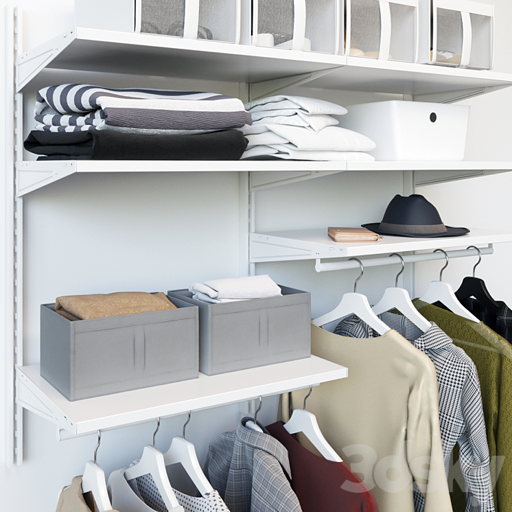 Boaxel Ikea Wardrobe Clothes Rack Ikea BOAXEL BOAXEL Wardrobe