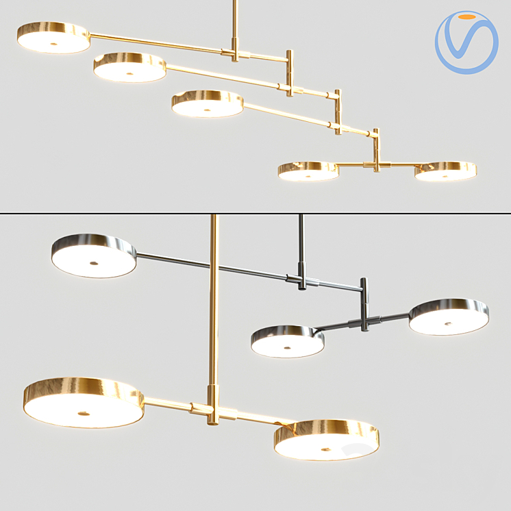 Vrid - Pendant light - 3D model