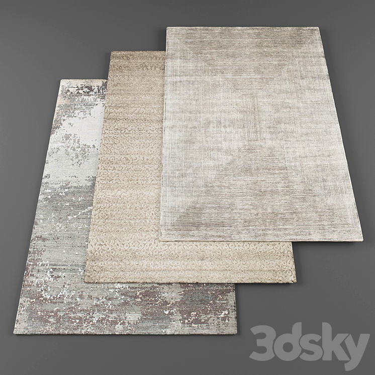 rugs - Carpets - 3D model