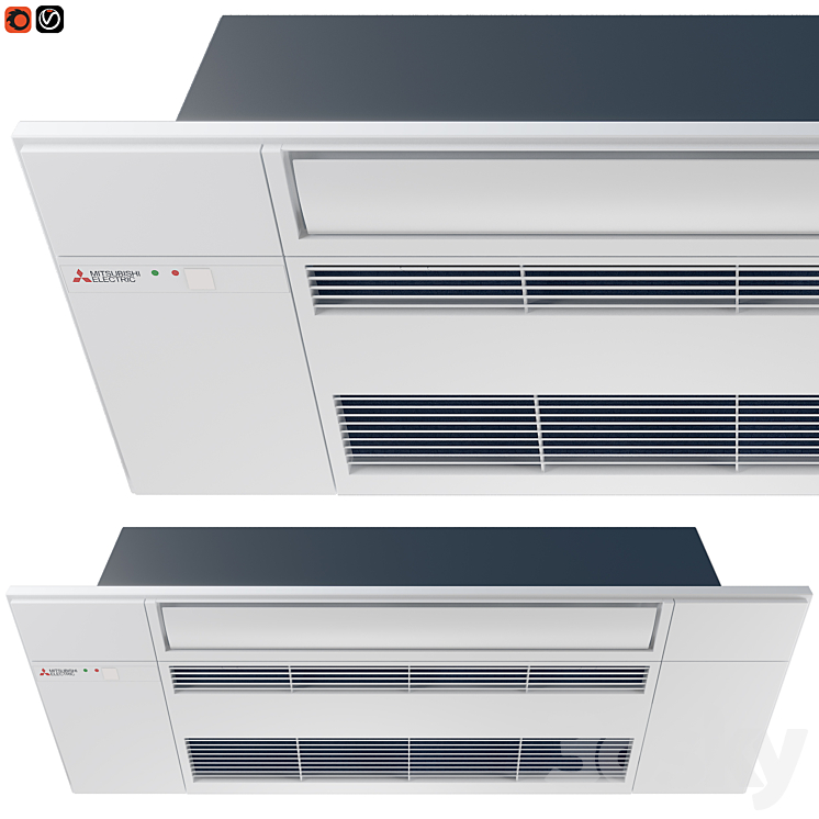 Mitsubishi Electric One-way Ceiling Cassette MLZ series