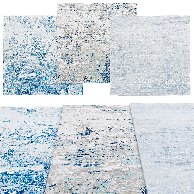 Square rugs | 076 - Carpets - 3D model
