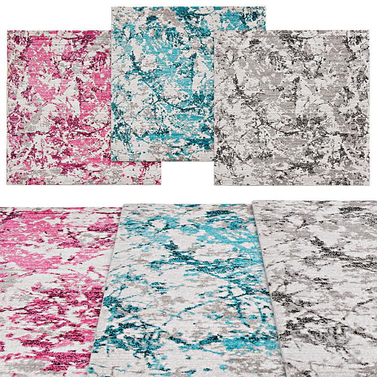 Square rugs | 085 - Carpets - 3D model