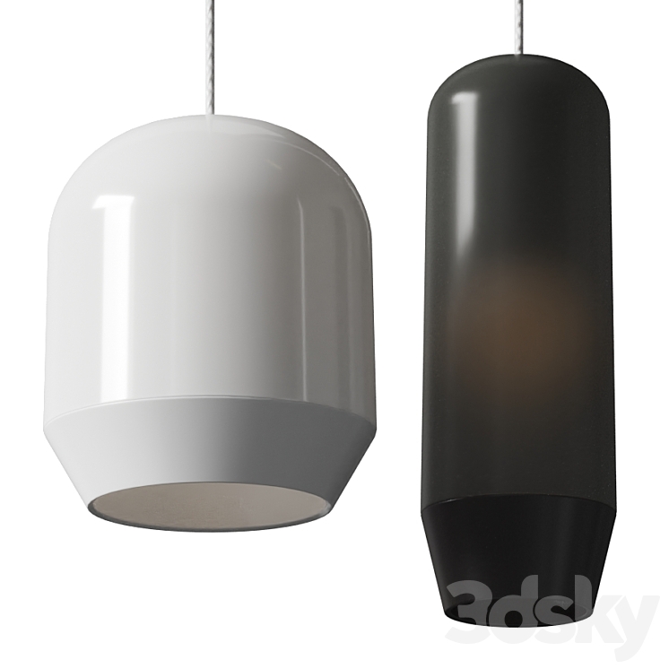 Light Raso Ex.t RASO - Pendant light - 3D model