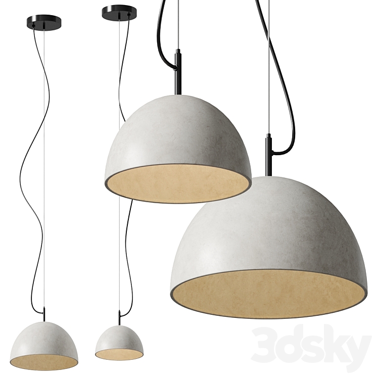 luxcambra ABSIS ONE - Pendant light - 3D model