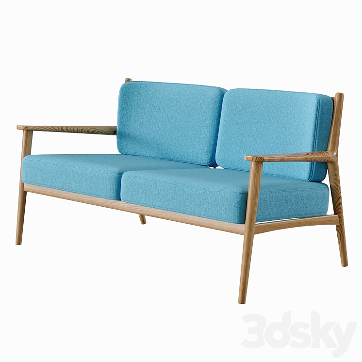 NOAH SOFA Two Seater Sofa - Sofa - 3D model