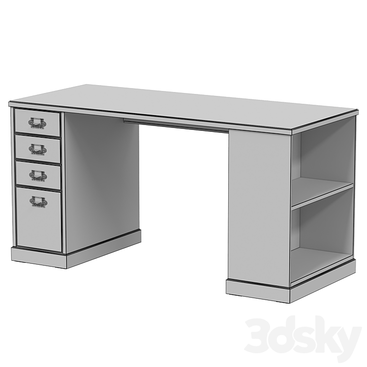 IKEA - VEBJORN Desk - Table - 3D model