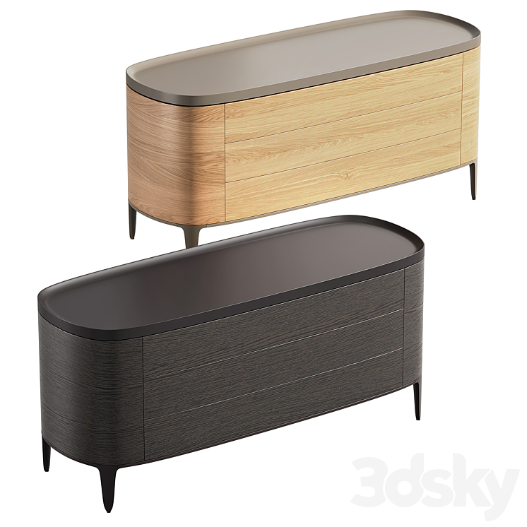 Poliform chest of drawers GENTLEMAN - Sideboard & Chest of drawer - 3D ...