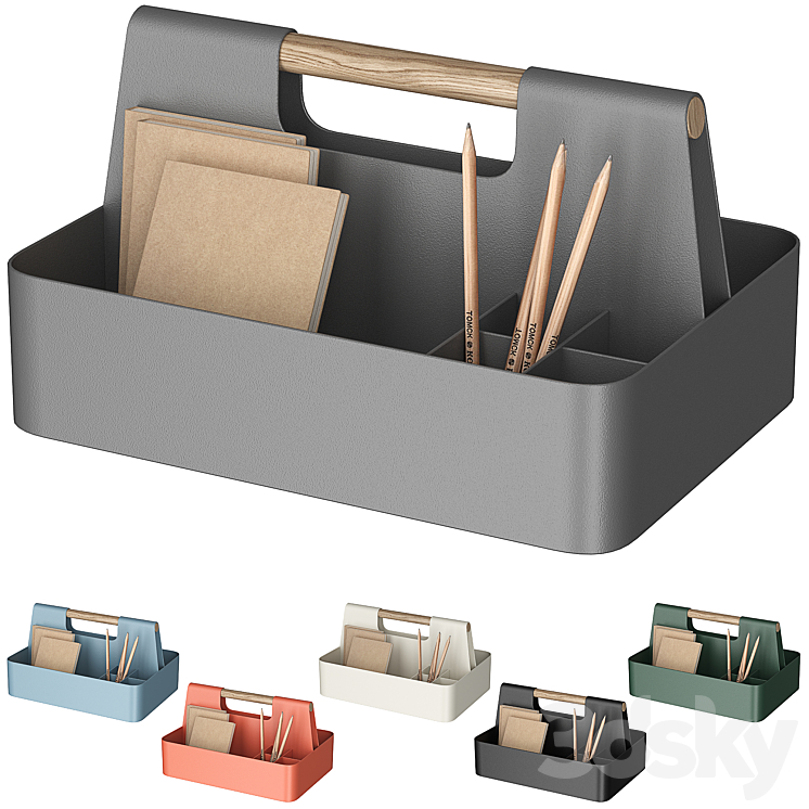 Organizer Desk Caddy - Other decorative objects - 3D model