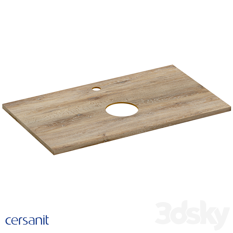 Cersanit stone top in Spirit 80 porcelain stoneware A64188 - Bathroom ...