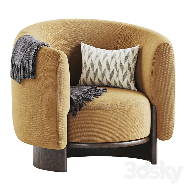 Hug Armchair by Parladesign - Arm chair - 3D model