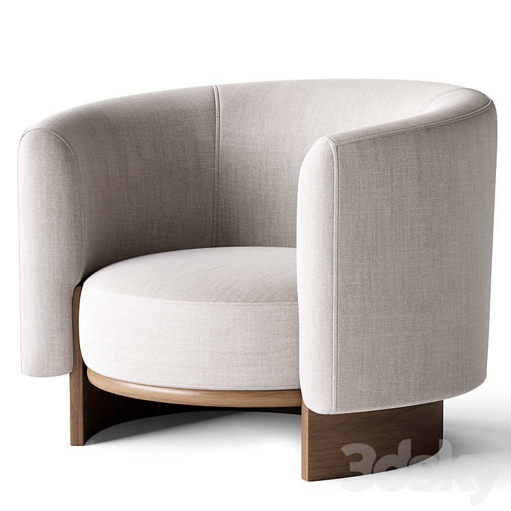 HUG ARMCHAIR - Arm chair - 3D model