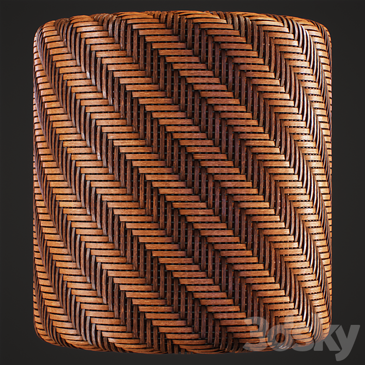 5 Woven Mat Textures-PBR Textures(2K) + sbsar-VOL 3 - Miscellaneous ...