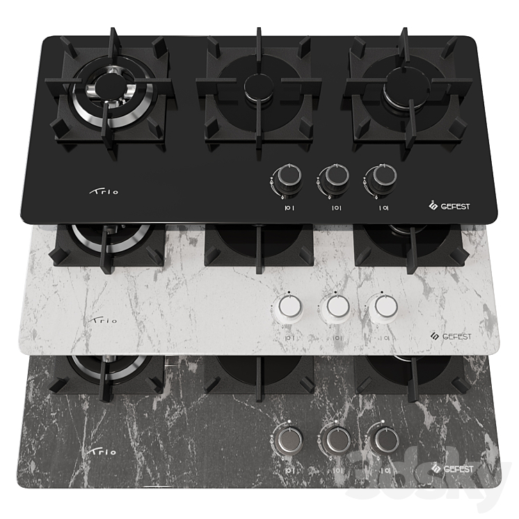 GEFEST PVG 2150-01 - Kitchen appliance - 3D model