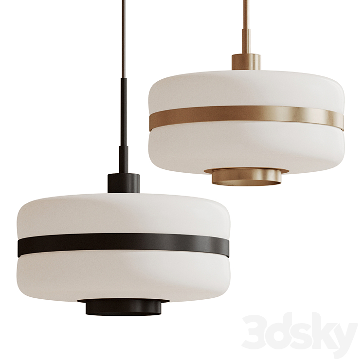 Clas by Lampatron Pendant light 3D model