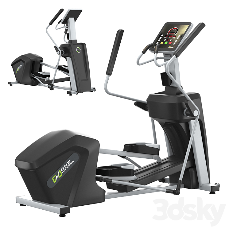 Elliptical trainer DHZ X-9201 Sports 3D model