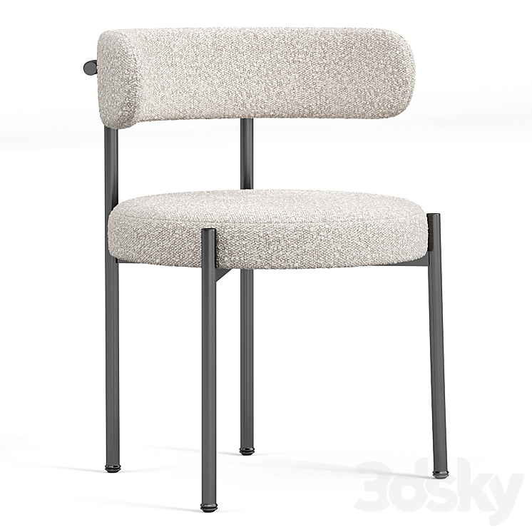 Inesse Boucle Ivory Dining Chair Chair 3D Model inesse-boucle-ivory-dining-chair-chair-3d-model
