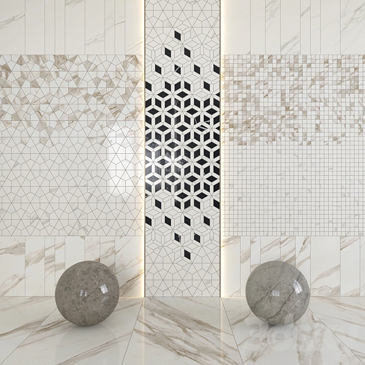 AtlasConcorde Marvel Meraviglia Decor - Tile - 3D model