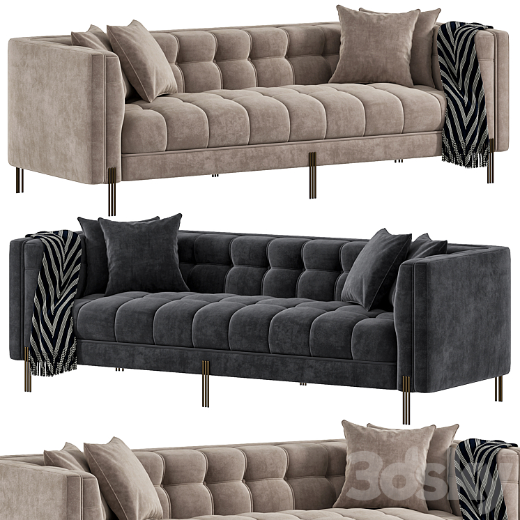 Sienna Sofa By EICHHOLTZ - Sofa - 3D model