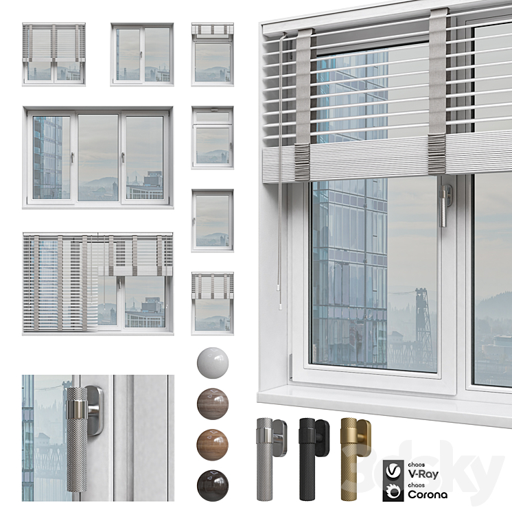 Sample Collection Window Window Collection Part 11 - Windows - 3D model
