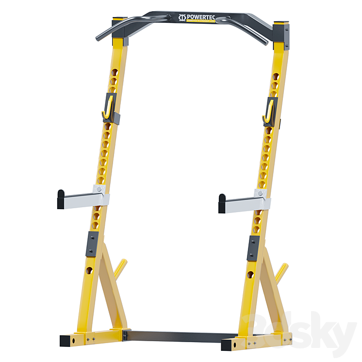 Workbench Half Rack - Sports - 3D model