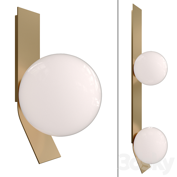 LEEN - Wall light - 3D model