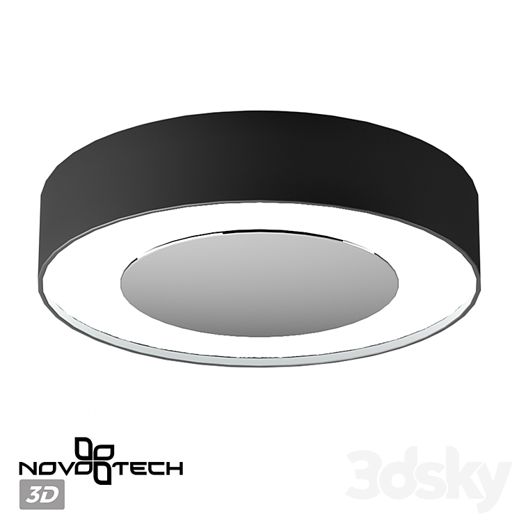 Surface mounted LED lamp Novotech 359277 OVER - Ceiling lamp - 3D model