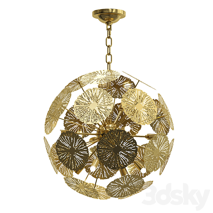 Inca-Ball - Pendant light - 3D model