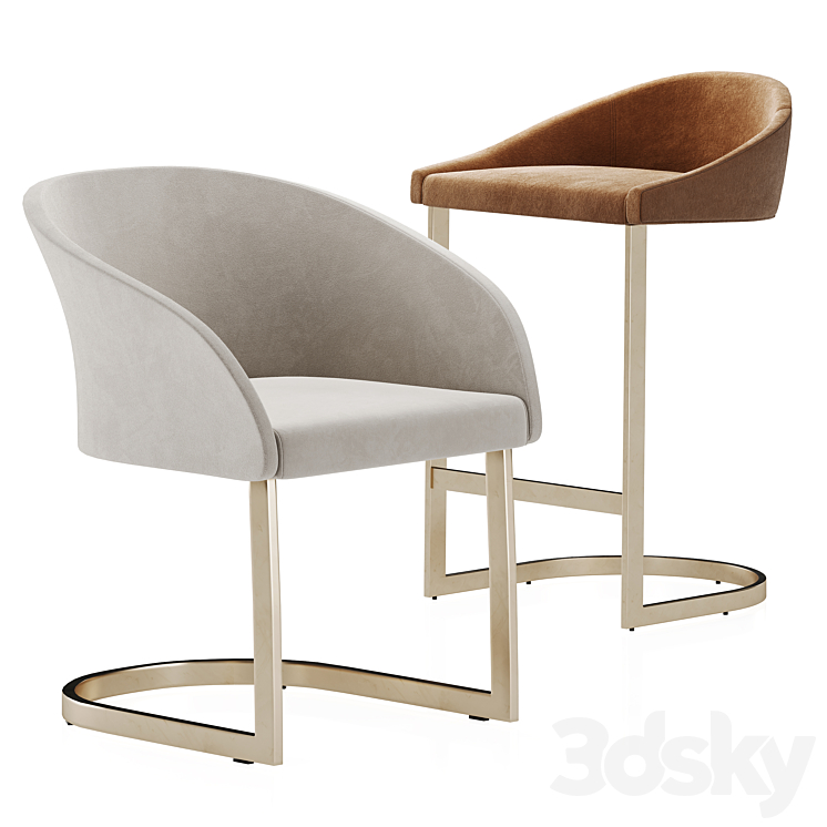 SIGN chairs by Emmemobili - Chair - 3D model