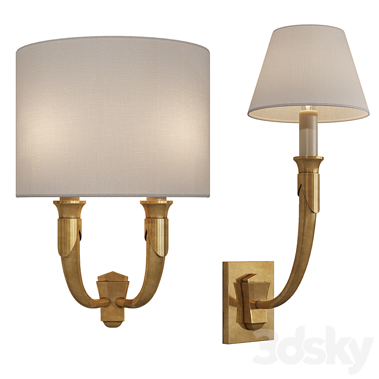 Vaughan Wall Lights - Wall light - 3D model