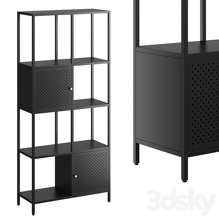 Benson shelving divan.ru - Rack - 3D model