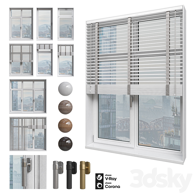 Window Collection Part 15 - Windows - 3D model