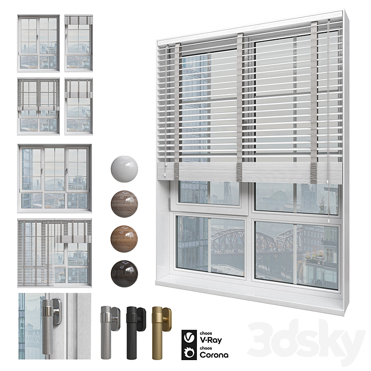 Sample Collection Window Window Collection Part 18 - Windows - 3D model