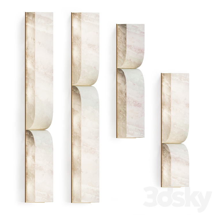 Labra Labra LABRA STANDARD - Wall light - 3D model