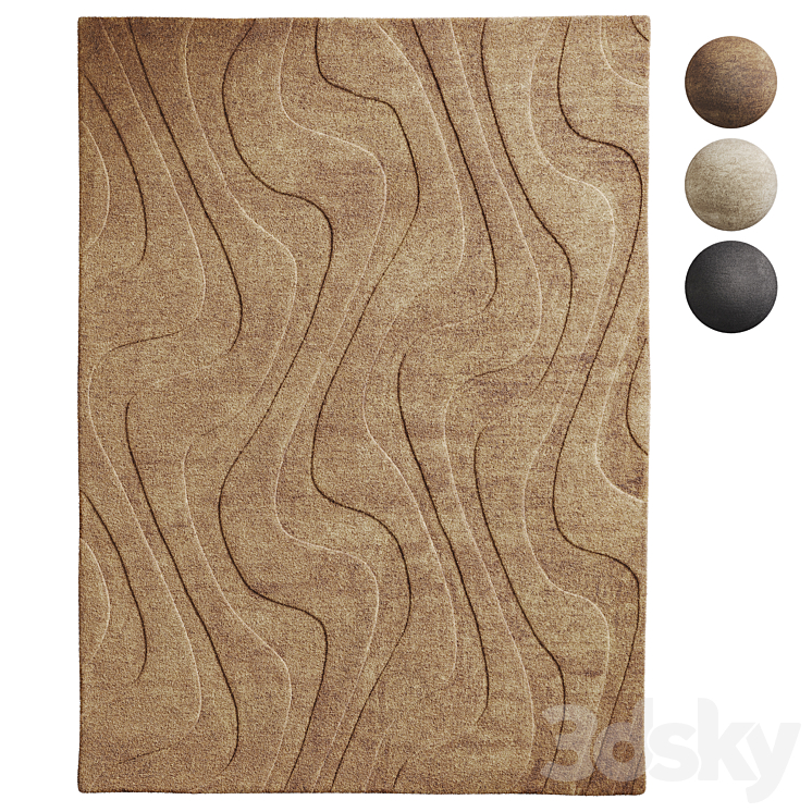 Cascade carpet - Carpets - 3D model