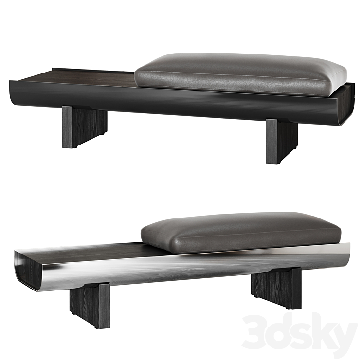 Pilot Bench Pilots Bench by Minotti - Other - 3D model