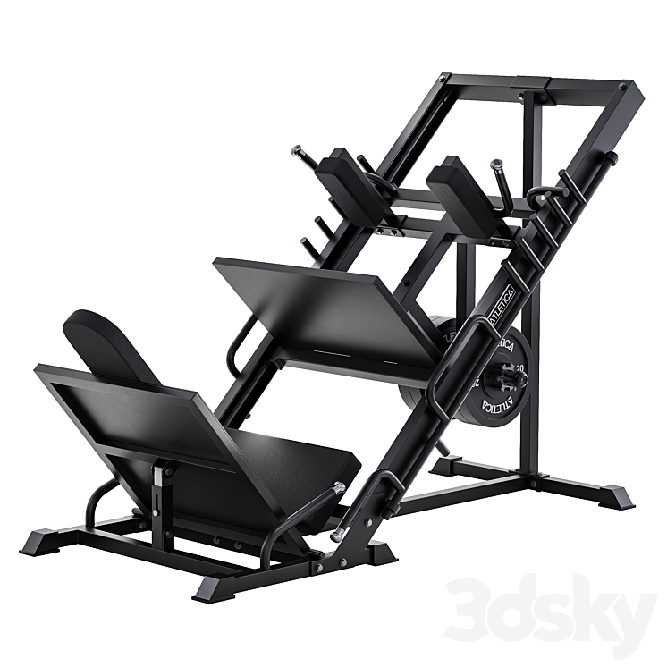 Hackenschmidt Beinpresse Hackenschmidt Combi - Sports - 3D model