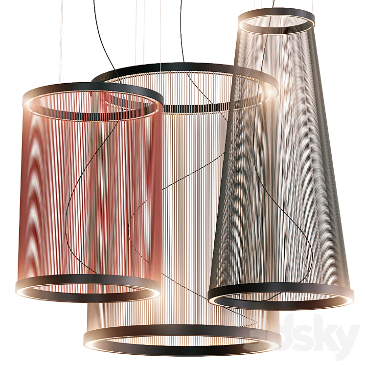 Vibia Array - Pendant light - 3D model