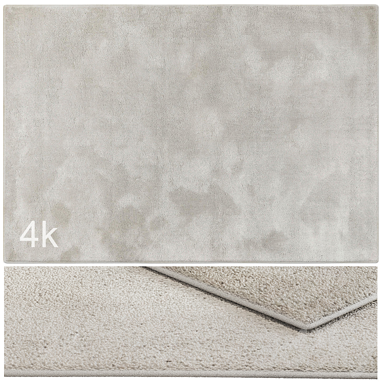 Carpet set 3114 - Wool Rug / 4k - Carpets - 3D model