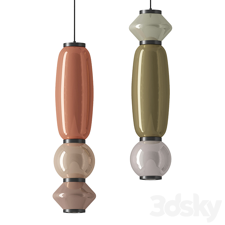 Lamp Papi Aromas Del Campo Papi Pendant lamp - Pendant light - 3D model