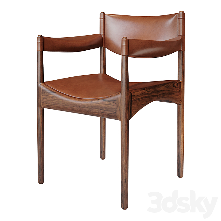KRISTIAN VEDEL Modus Dining Arm - Chair - 3D model KRISTIAN VEDEL Modus Dining Arm - Chair - 3D model