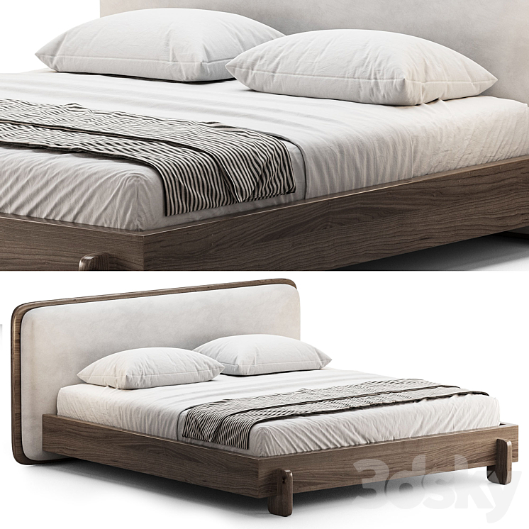 George Ash Bed by Verellen - Bed - 3D model
