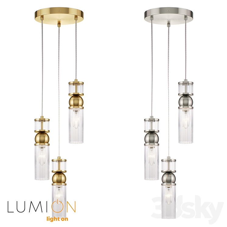 Lumion 8276/8277-3A - Pendant light - 3D model