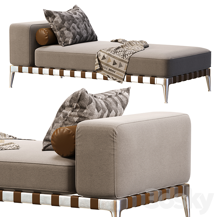 GREGORY Other soft seating 3D model