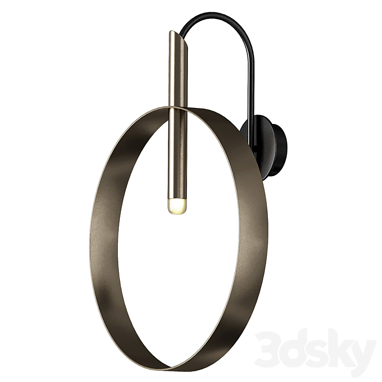 Led Loop P5 Riflessi Riflessi LED LOOP A Wall Lamp - Wall light - 3D model
