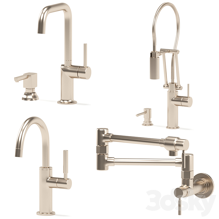 BRIZO kitchen faucets collection - Faucet - 3D model