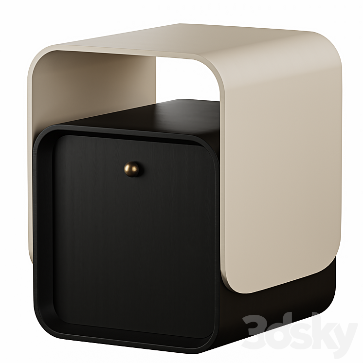 Side Table - Sideboard & Chest of drawer - 3D model